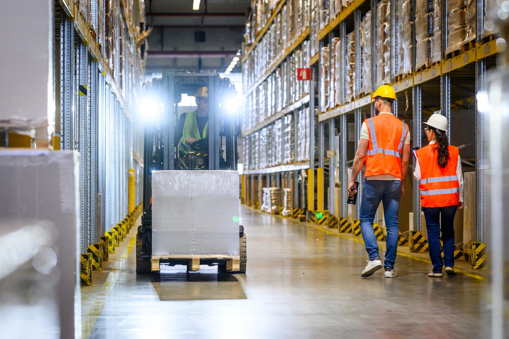 Warehouse workforce partnership and operations team